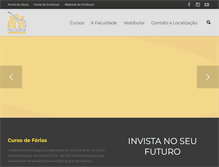 Tablet Screenshot of metropolitana.edu.br